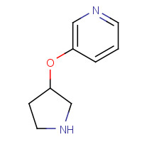 224818-27-3 3-pyrrolidin-3-yloxypyridine chemical structure