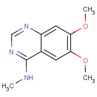 21575-14-4 6,7-dimethoxy-N-methylquinazolin-4-amine chemical structure