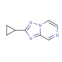 681249-76-3 2-cyclopropyl-[1,2,4]triazolo[1,5-a]pyrazine chemical structure