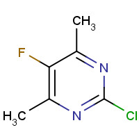 1192479-36-9 2-chloro-5-fluoro-4,6-dimethylpyrimidine chemical structure