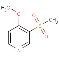 1003711-99-6 4-methoxy-3-methylsulfonylpyridine chemical structure