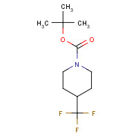 623165-99-1 tert-butyl 4-(trifluoromethyl)piperidine-1-carboxylate chemical structure