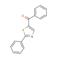 52421-61-1 phenyl-(2-phenyl-1,3-thiazol-5-yl)methanone chemical structure