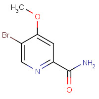 1294003-28-3 5-bromo-4-methoxypyridine-2-carboxamide chemical structure