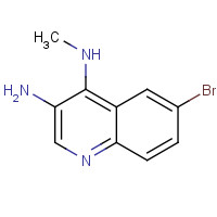 1153388-53-4 6-bromo-4-N-methylquinoline-3,4-diamine chemical structure