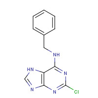 39639-47-9 N-benzyl-2-chloro-7H-purin-6-amine chemical structure