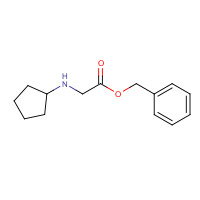 169131-66-2 benzyl 2-(cyclopentylamino)acetate chemical structure