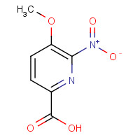 324028-85-5 5-methoxy-6-nitropyridine-2-carboxylic acid chemical structure