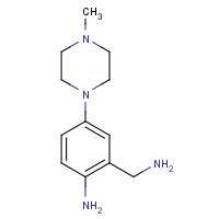 630411-37-9 2-(aminomethyl)-4-(4-methylpiperazin-1-yl)aniline chemical structure