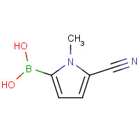 860617-71-6 (5-cyano-1-methylpyrrol-2-yl)boronic acid chemical structure