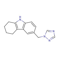 188797-05-9 6-(1,2,4-triazol-1-ylmethyl)-2,3,4,9-tetrahydro-1H-carbazole chemical structure