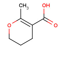 5399-21-3 6-methyl-3,4-dihydro-2H-pyran-5-carboxylic acid chemical structure