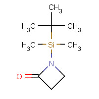 117505-49-4 1-[tert-butyl(dimethyl)silyl]azetidin-2-one chemical structure
