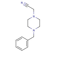 92042-93-8 2-(4-benzylpiperazin-1-yl)acetonitrile chemical structure