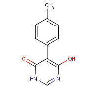 329923-71-9 4-hydroxy-5-(4-methylphenyl)-1H-pyrimidin-6-one chemical structure