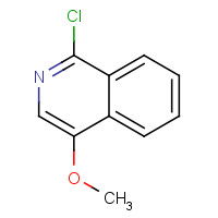 3336-60-5 1-chloro-4-methoxyisoquinoline chemical structure