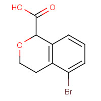 1255207-66-9 5-bromo-3,4-dihydro-1H-isochromene-1-carboxylic acid chemical structure