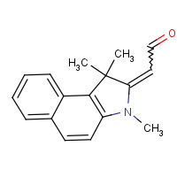 123088-61-9 2-(1,1,3-trimethylbenzo[e]indol-2-ylidene)acetaldehyde chemical structure