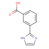 391668-62-5 3-(1H-imidazol-2-yl)benzoic acid chemical structure