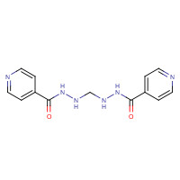 1707-15-9 N'-[[2-(pyridine-4-carbonyl)hydrazinyl]methyl]pyridine-4-carbohydrazide chemical structure