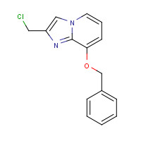 79707-23-6 2-(chloromethyl)-8-phenylmethoxyimidazo[1,2-a]pyridine chemical structure