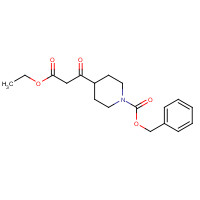 167414-75-7 benzyl 4-(3-ethoxy-3-oxopropanoyl)piperidine-1-carboxylate chemical structure