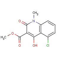 637027-41-9 methyl 5-chloro-4-hydroxy-1-methyl-2-oxoquinoline-3-carboxylate chemical structure