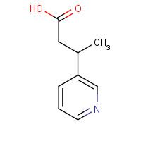916262-57-2 3-pyridin-3-ylbutanoic acid chemical structure