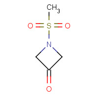 1144032-02-9 1-methylsulfonylazetidin-3-one chemical structure