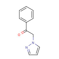 1457-48-3 1-phenyl-2-pyrazol-1-ylethanone chemical structure