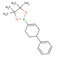 287944-05-2 4,4,5,5-tetramethyl-2-(4-phenylcyclohexen-1-yl)-1,3,2-dioxaborolane chemical structure