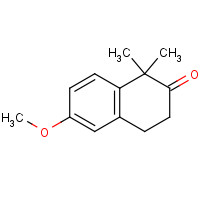 71886-83-4 6-methoxy-1,1-dimethyl-3,4-dihydronaphthalen-2-one chemical structure