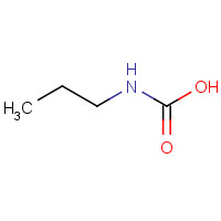66384-75-6 propylcarbamic acid chemical structure