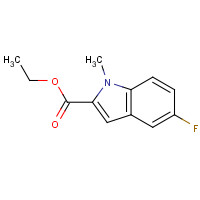 108797-28-0 ethyl 5-fluoro-1-methylindole-2-carboxylate chemical structure