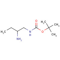 1179533-09-5 tert-butyl N-(2-aminobutyl)carbamate chemical structure