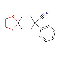 51509-98-9 8-phenyl-1,4-dioxaspiro[4.5]decane-8-carbonitrile chemical structure