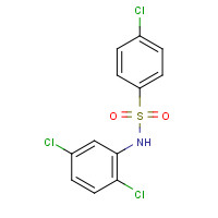 14738-06-8 4-chloro-N-(2,5-dichlorophenyl)benzenesulfonamide chemical structure