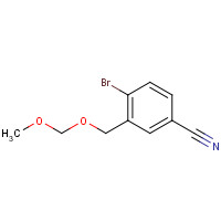 905710-72-7 4-bromo-3-(methoxymethoxymethyl)benzonitrile chemical structure