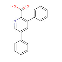 101605-25-8 3,5-diphenylpyridine-2-carboxylic acid chemical structure