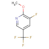 1138011-20-7 3-fluoro-2-methoxy-5-(trifluoromethyl)pyridine chemical structure