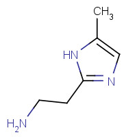 88883-84-5 2-(5-methyl-1H-imidazol-2-yl)ethanamine chemical structure