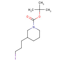 163210-23-9 tert-butyl 3-(3-iodopropyl)piperidine-1-carboxylate chemical structure