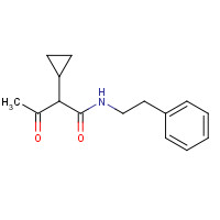938180-77-9 2-cyclopropyl-3-oxo-N-(2-phenylethyl)butanamide chemical structure