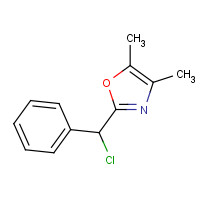 907200-68-4 2-[chloro(phenyl)methyl]-4,5-dimethyl-1,3-oxazole chemical structure