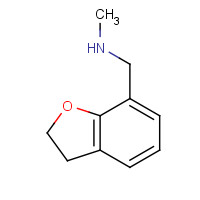 389845-43-6 1-(2,3-dihydro-1-benzofuran-7-yl)-N-methylmethanamine chemical structure