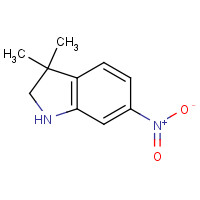 179898-72-7 3,3-dimethyl-6-nitro-1,2-dihydroindole chemical structure