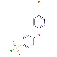 874838-96-7 4-[5-(trifluoromethyl)pyridin-2-yl]oxybenzenesulfonyl chloride chemical structure