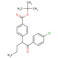 1019113-44-0 tert-butyl 4-[1-(4-chlorophenyl)-1-oxopentan-2-yl]benzoate chemical structure