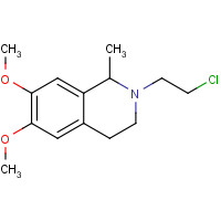 500266-66-0 2-(2-chloroethyl)-6,7-dimethoxy-1-methyl-3,4-dihydro-1H-isoquinoline chemical structure