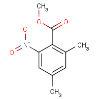 35562-53-9 methyl 2,4-dimethyl-6-nitrobenzoate chemical structure